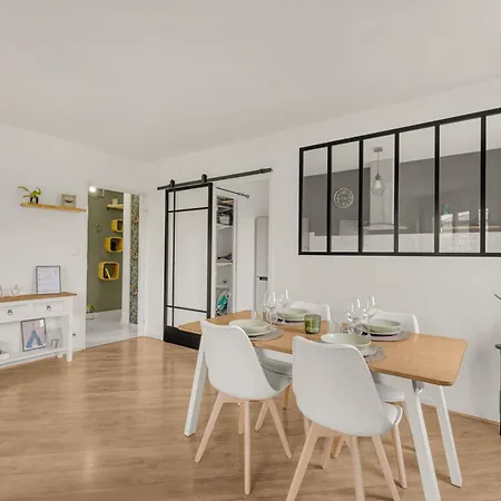 ღ Bartavelles - Free Parking At 4min Airport *