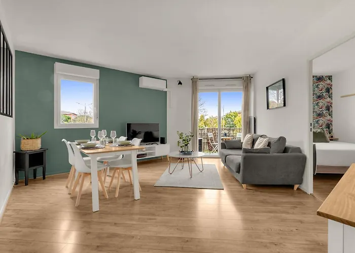 Ღ Bartavelles - Free Parking At 4Min Blagnac Airport Appartement *